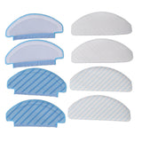 8 Pcs Mop Cloth for DEEBOT OZMO T8 T8aivi N8pro Plus Vacuum Cleaner Replacement Parts Cleaning Pads Microfiber Mop