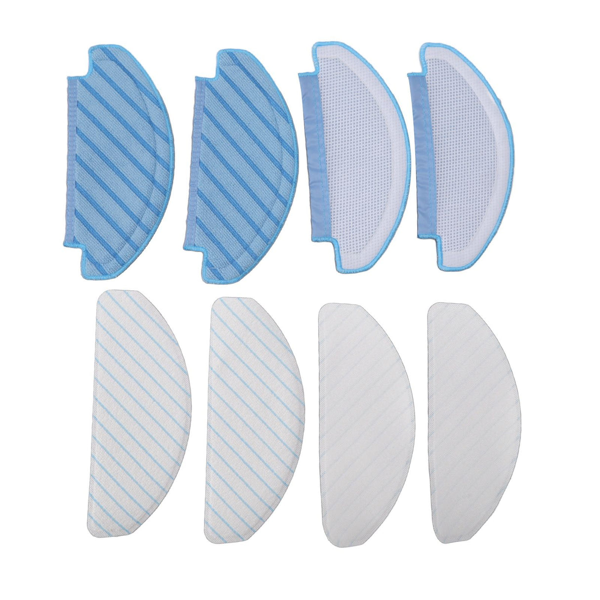 8 Pcs Mop Cloth for DEEBOT OZMO T8 T8aivi N8pro Plus Vacuum Cleaner Replacement Parts Cleaning Pads Microfiber Mop