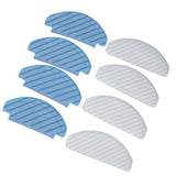 8 Pcs Mop Cloth for DEEBOT OZMO T8 T8aivi N8pro Plus Vacuum Cleaner Replacement Parts Cleaning Pads Microfiber Mop