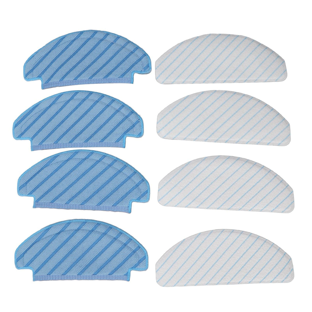 8 Pcs Mop Cloth for DEEBOT OZMO T8 T8aivi N8pro Plus Vacuum Cleaner Replacement Parts Cleaning Pads Microfiber Mop
