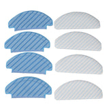 8 Pcs Mop Cloth for DEEBOT OZMO T8 T8aivi N8pro Plus Vacuum Cleaner Replacement Parts Cleaning Pads Microfiber Mop