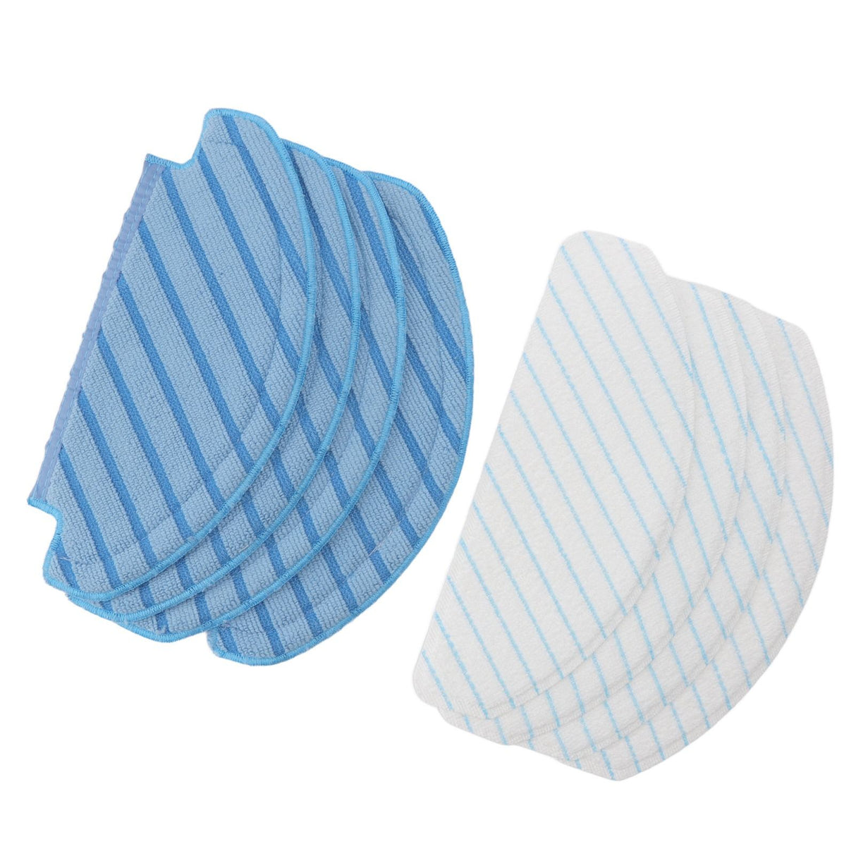 8 Pcs Mop Cloth for DEEBOT OZMO T8 T8aivi N8pro Plus Vacuum Cleaner Replacement Parts Cleaning Pads Microfiber Mop