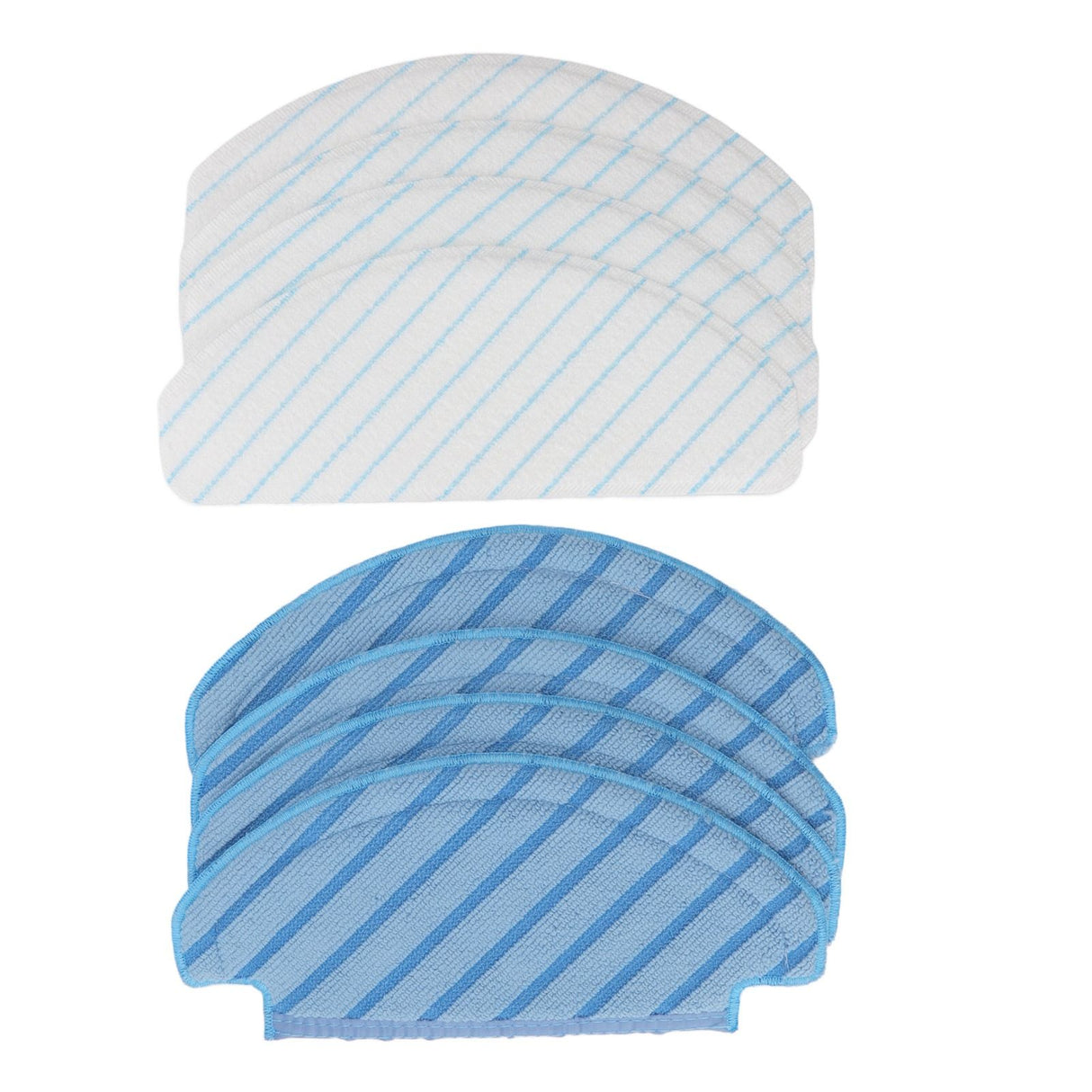 8 Pcs Mop Cloth for DEEBOT OZMO T8 T8aivi N8pro Plus Vacuum Cleaner Replacement Parts Cleaning Pads Microfiber Mop