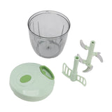 Manual Meat Grinder Multifunction Handheld Vegetable Chopper Stainless Steel Garlic Mincer for Kitchen