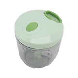 Manual Meat Grinder Multifunction Handheld Vegetable Chopper Stainless Steel Garlic Mincer for Kitchen - Rear View