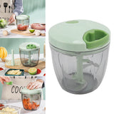 Manual Meat Grinder Multifunction Handheld Vegetable Chopper Stainless Steel Garlic Mincer for Kitchen - Extra Image
