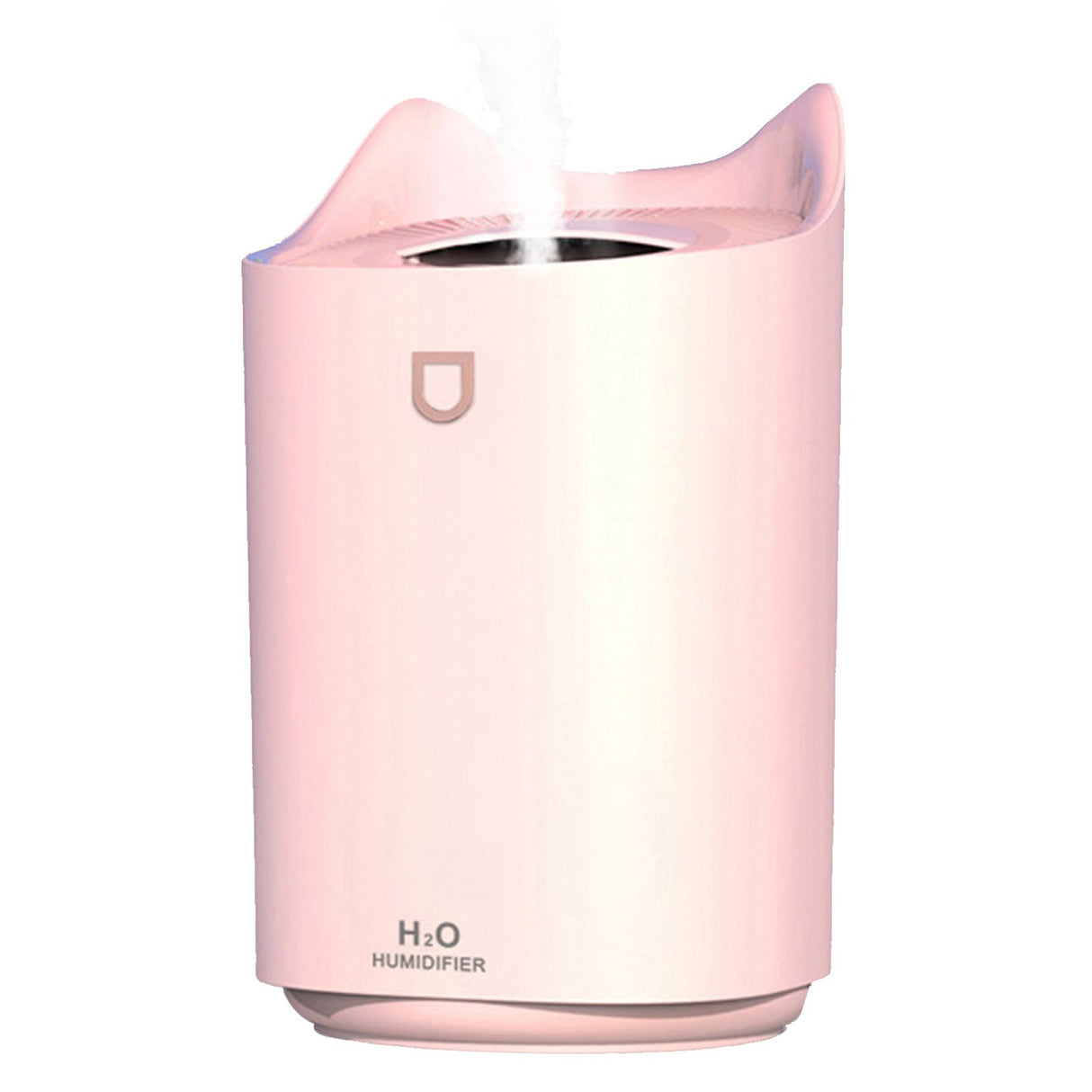 2L Air Humidifier USB Deep Hydration Fine Spout Multifunction Desk Humidifier Ambient Light for Office Pink