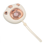Rechargeable Hand Warmer Cat Paw 5W 5V 1A USB Charging 2 Levels Adjustable Quick Heat Hand Warmer Power Bank - 45-Degree Angle