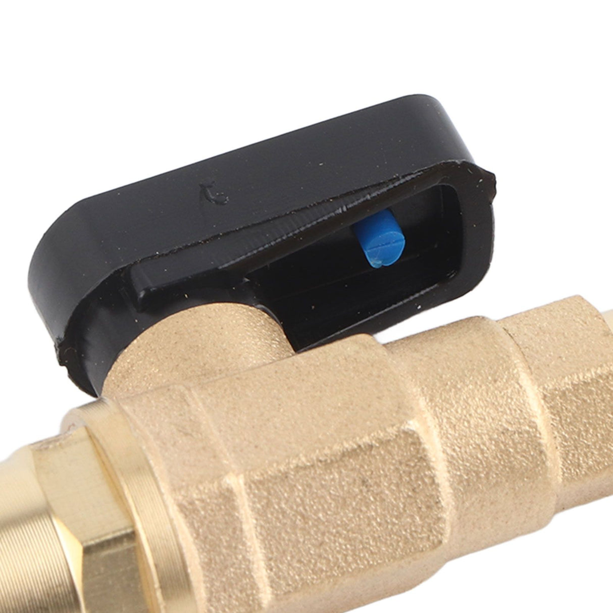 AC Air Conditioning Refrigeration Valve Refrigerant Liquid Hose Ball Valve Adapter Yellow