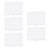 5 PCS Sweeper Replacement Filters for ILIFE A7 V80 V8s Sweeping Robot Filter Accessories - Front View