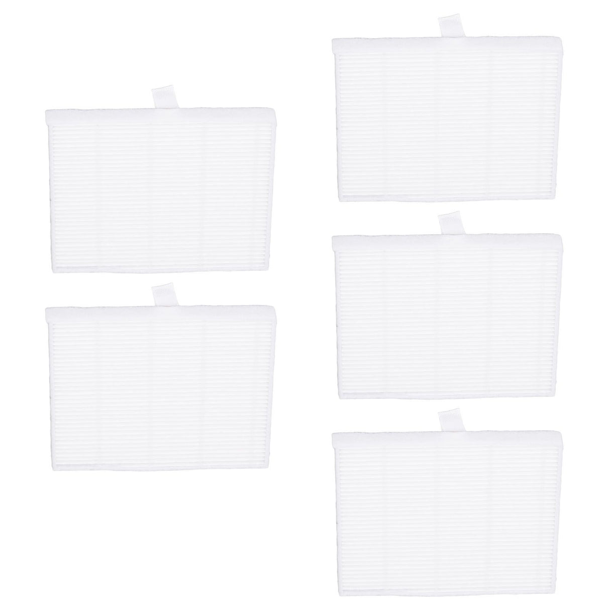 5 PCS Sweeper Replacement Filters for ILIFE A7 V80 V8s Sweeping Robot Filter Accessories