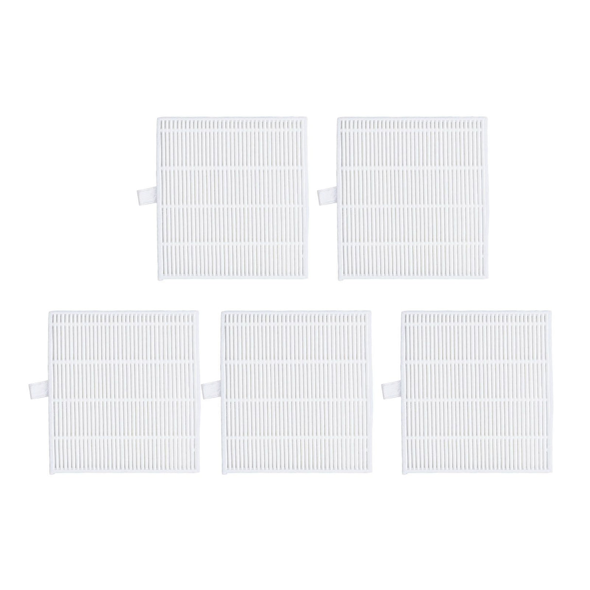 5 PCS Sweeper Replacement Filters for ILIFE A7 V80 V8s Sweeping Robot Filter Accessories