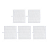 5 PCS Sweeper Replacement Filters for ILIFE A7 V80 V8s Sweeping Robot Filter Accessories