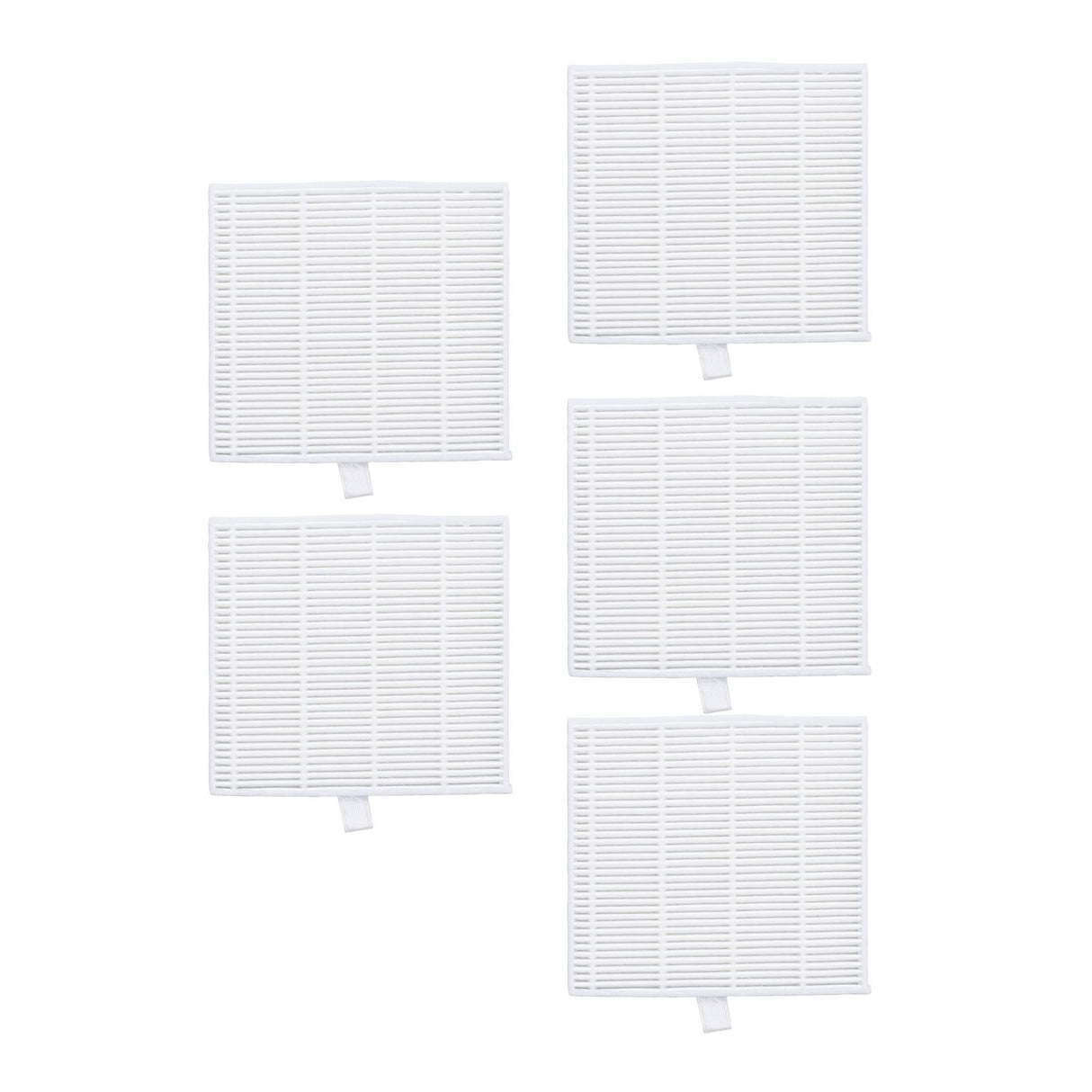 5 PCS Sweeper Replacement Filters for ILIFE A7 V80 V8s Sweeping Robot Filter Accessories