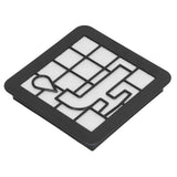 Vacuum Cleaner Filter ABS Sponge Vacuum Cleaner Screen Replacement for PHILIPS FC9331 9332 8010