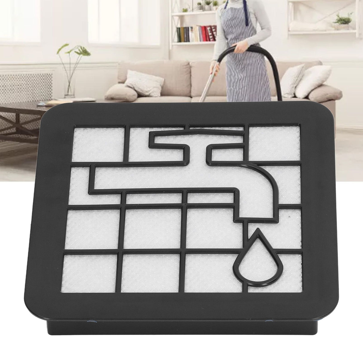 Vacuum Cleaner Filter ABS Sponge Vacuum Cleaner Screen Replacement for PHILIPS FC9331 9332 8010