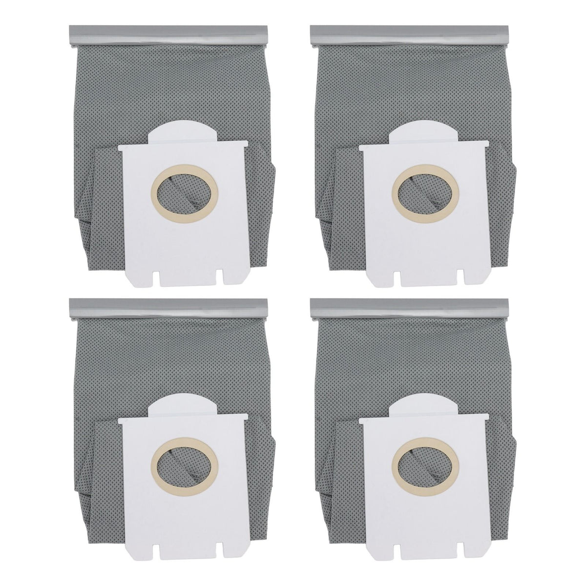 4 Pieces Vacuum Cleaner Dust Bags Replacement Non Woven Fabric Dust Collection Bag for Philips FC9071 FC8134 FC8613 FC8614