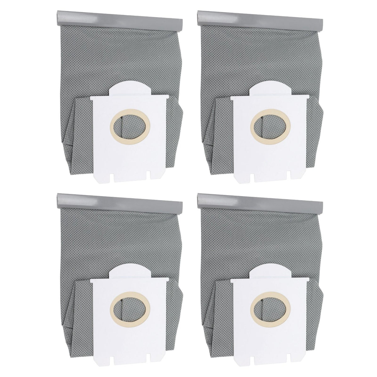 4 Pieces Vacuum Cleaner Dust Bags Replacement Non Woven Fabric Dust Collection Bag for Philips FC9071 FC8134 FC8613 FC8614