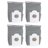 4 Pieces Vacuum Cleaner Dust Bags Replacement Non Woven Fabric Dust Collection Bag for Philips FC9071 FC8134 FC8613 FC8614