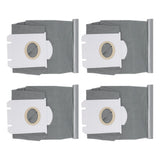 4 Pieces Vacuum Cleaner Dust Bags Replacement Non Woven Fabric Dust Collection Bag for Philips FC9071 FC8134 FC8613 FC8614