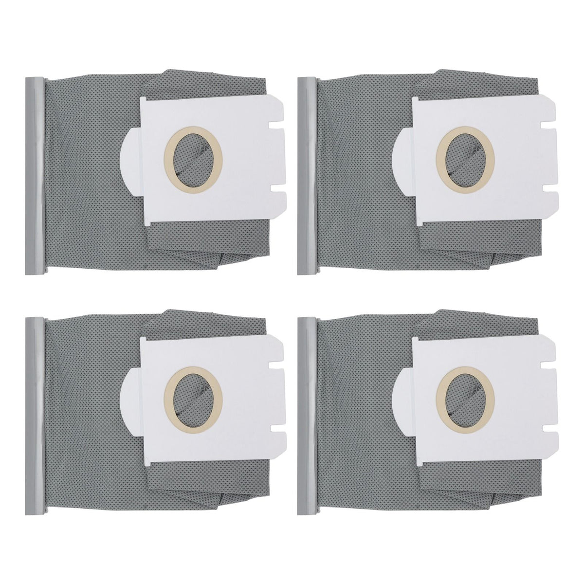 4 Pieces Vacuum Cleaner Dust Bags Replacement Non Woven Fabric Dust Collection Bag for Philips FC9071 FC8134 FC8613 FC8614