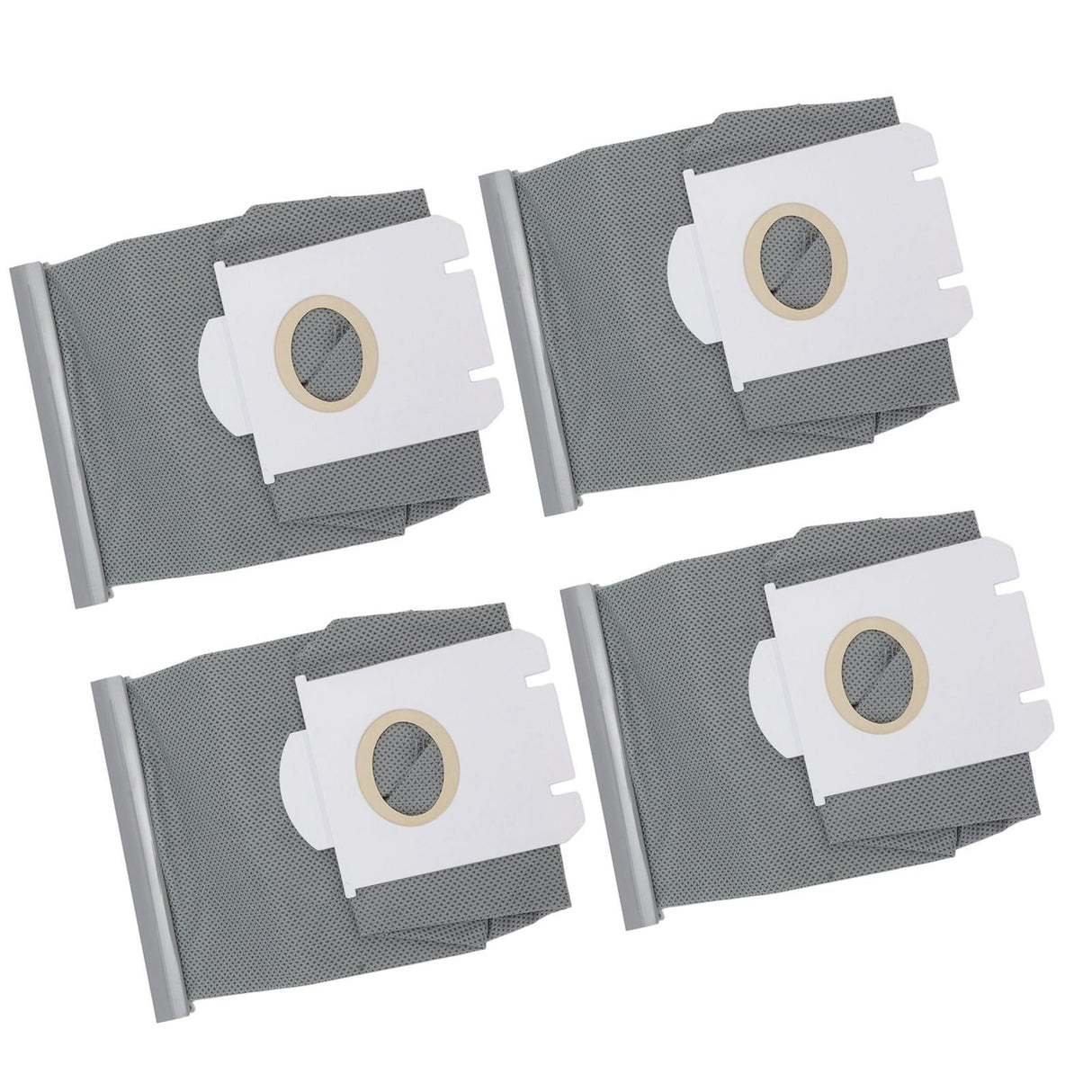 4 Pieces Vacuum Cleaner Dust Bags Replacement Non Woven Fabric Dust Collection Bag for Philips FC9071 FC8134 FC8613 FC8614