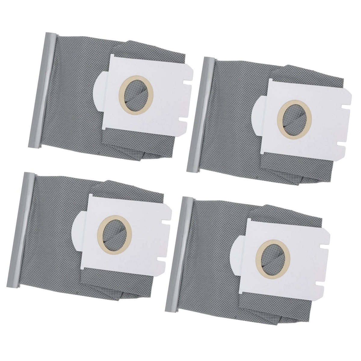 4 Pieces Vacuum Cleaner Dust Bags Replacement Non Woven Fabric Dust Collection Bag for Philips FC9071 FC8134 FC8613 FC8614
