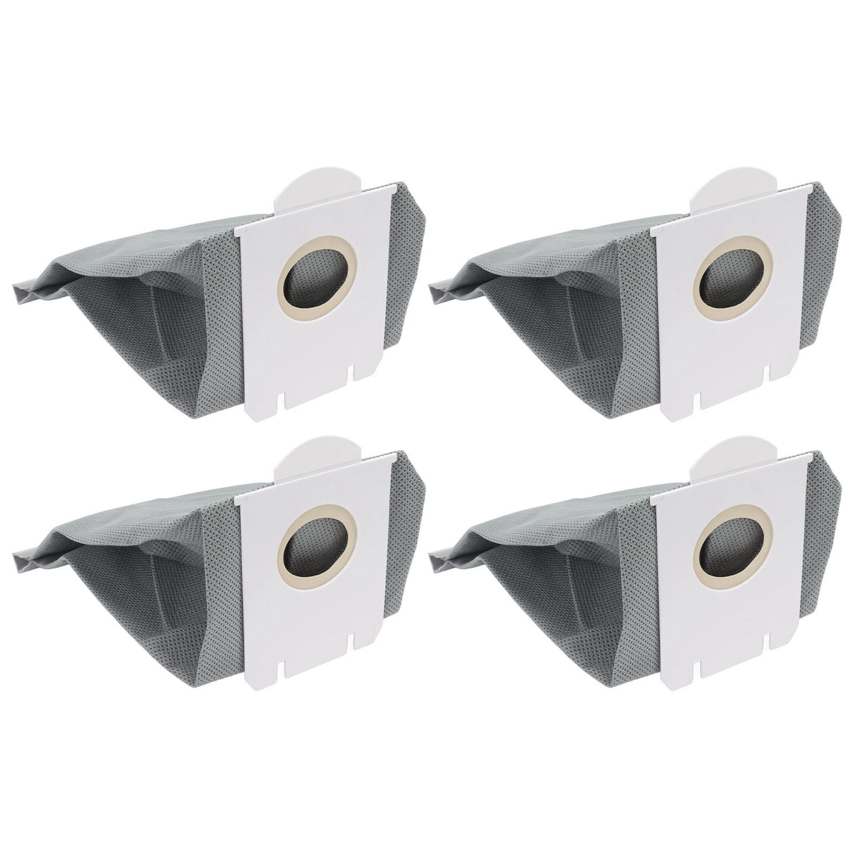 4 Pieces Vacuum Cleaner Dust Bags Replacement Non Woven Fabric Dust Collection Bag for Philips FC9071 FC8134 FC8613 FC8614
