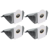 4 Pieces Vacuum Cleaner Dust Bags Replacement Non Woven Fabric Dust Collection Bag for Philips FC9071 FC8134 FC8613 FC8614