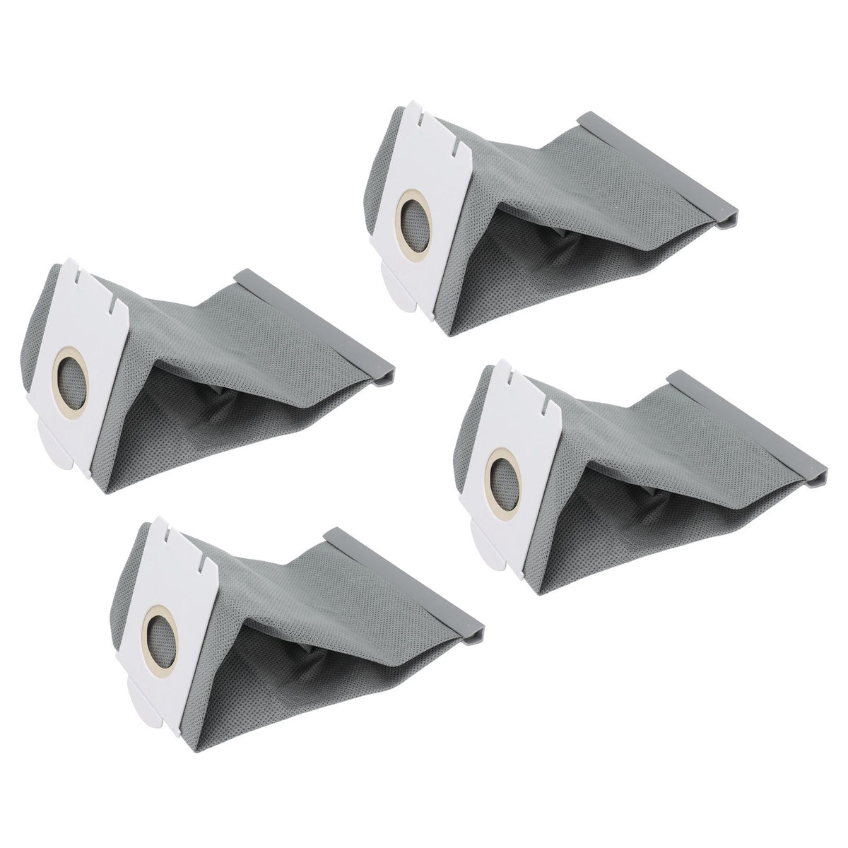 4 Pieces Vacuum Cleaner Dust Bags Replacement Non Woven Fabric Dust Collection Bag for Philips FC9071 FC8134 FC8613 FC8614