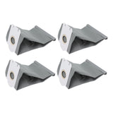 4 Pieces Vacuum Cleaner Dust Bags Replacement Non Woven Fabric Dust Collection Bag for Philips FC9071 FC8134 FC8613 FC8614