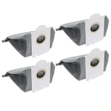 4 Pieces Vacuum Cleaner Dust Bags Replacement Non Woven Fabric Dust Collection Bag for Philips FC9071 FC8134 FC8613 FC8614
