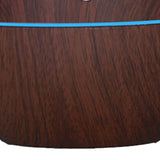 Wood Grain Humidifier Compact Portable 5V 2W USB Humidifier for Bedrooms Living Rooms Office Car