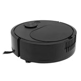 Robot Vacuum Cleaner Multifunctional USB Charging Mini Smart Sweeping Robot for Wooden Flooring Tile Carpet Black