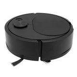 Robot Vacuum Cleaner Multifunctional USB Charging Mini Smart Sweeping Robot for Wooden Flooring Tile Carpet Black
