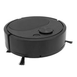 Robot Vacuum Cleaner Multifunctional USB Charging Mini Smart Sweeping Robot for Wooden Flooring Tile Carpet Black