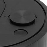 Robot Vacuum Cleaner Multifunctional USB Charging Mini Smart Sweeping Robot for Wooden Flooring Tile Carpet Black