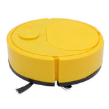 Robot Vacuum Cleaner Multifunctional USB Charging Mini Smart Sweeping Robot for Wooden Flooring Tile Carpet Yellow