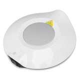 Coffee Warmer Constant Temperature Coasters Cooling Heating USB Warmer Cooler for Milk Tea Coffee Mug White - Front View