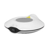 Coffee Warmer Constant Temperature Coasters Cooling Heating USB Warmer Cooler for Milk Tea Coffee Mug White - Low Angle