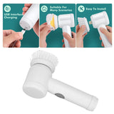 Electric Spin Scrubber Professional Cordless USB Rechargeable Automatic Handheld Cleaning Brush for Bathroom Kitchen - Extra Image