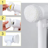 Electric Spin Scrubber Professional Cordless USB Rechargeable Automatic Handheld Cleaning Brush for Bathroom Kitchen - Extra Image