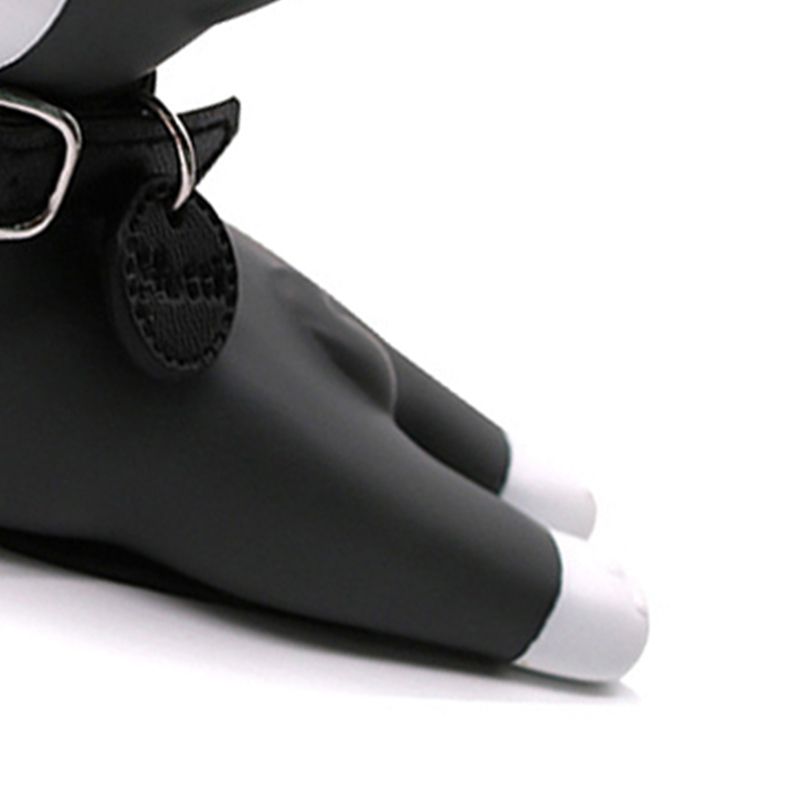 Cartoon Door Stopper Cute Animal Shaped Punch Free Decorative Door Wedge for Home Office Gray Dog