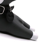 Cartoon Door Stopper Cute Animal Shaped Punch Free Decorative Door Wedge for Home Office Gray Dog - Extra Image