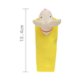 Cartoon Door Stopper Cute Animal Shaped Punch Free Decorative Door Wedge for Home Office White Mouse