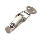 3 PCS L106 Duck Mouth Buckle Toolbox Iron Lock Buckle Heavy Duty Flat Mouth Spring Hasp Suitcase Hardware Parts