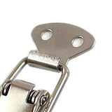 3 PCS L106 Duck Mouth Buckle Toolbox Iron Lock Buckle Heavy Duty Flat Mouth Spring Hasp Suitcase Hardware Parts - Low Angle