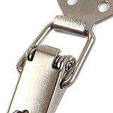3 PCS L106 Duck Mouth Buckle Toolbox Iron Lock Buckle Heavy Duty Flat Mouth Spring Hasp Suitcase Hardware Parts