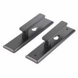 Universal Door Handle Lock Set Aluminum Alloy Mute Bedroom Door Lock for Home Household