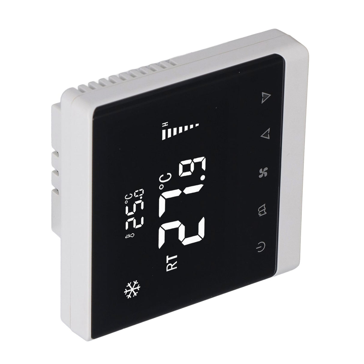 Air Conditioning Fan Thermostat Home Touchscreen Thermostat Panel Temperature Controller DC Brushless 180‑260V